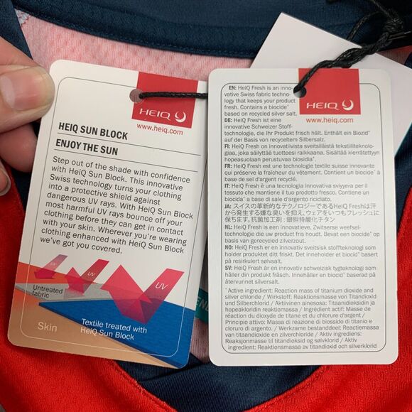 Yeti Beti Jersey Shirt Womens M Medium 3/4 Sleeves Raglan Sunblock Cycling Top - Picture 11 of 16